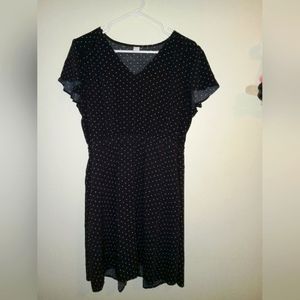 Short Old Navy Poka Dot Dress Size Large